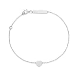 Richie Paws sterling silver Heart Companion Bracelet