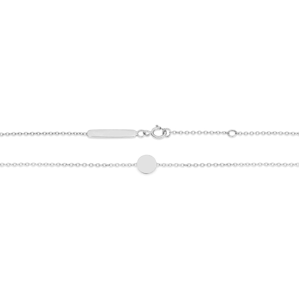 Richie Paws sterling silver Round Companion Necklace
