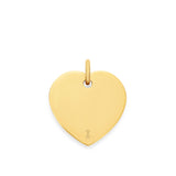 Heart Signature Champagne Diamond Pendant