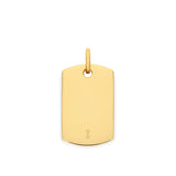 Dog Tag Name Pendant